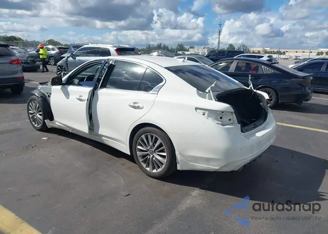 2023 Infiniti Q50 Luxe z USA, uszkodzony, nr VIN JN1EV7BP7PM510619